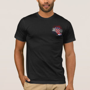 Camiseta bandera de Croacia