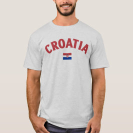 Camiseta Bandera de Croacia