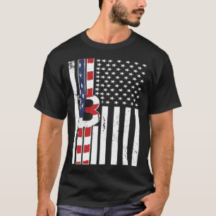 Camiseta Bandera de Crypto USA Bitcoin Cryptocurrency Crypt
