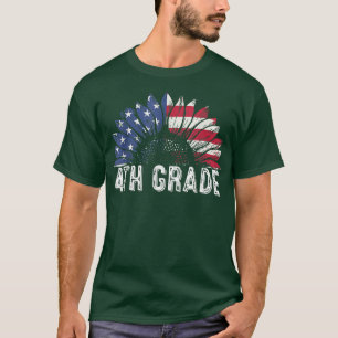 Camiseta Bandera de cuarto grado equipo de profesores norte