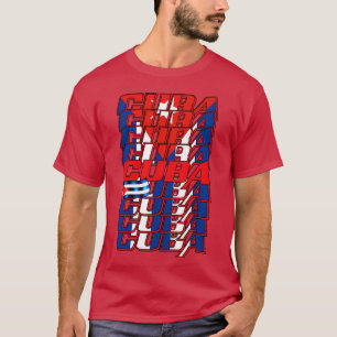 Camiseta Bandera de Cuba