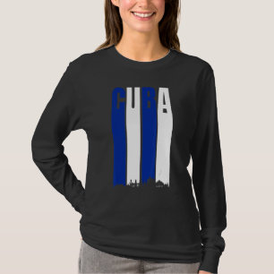 Camiseta Bandera de Cuba Orgullo de Bandera Cubana