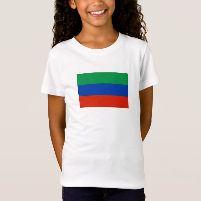 Camiseta Bandera de Daguestán (Anverso)