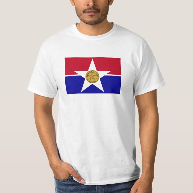 Camiseta Bandera de Dallas (Anverso)