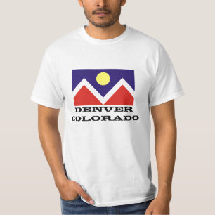 Camiseta Bandera de Denver, Colorado
