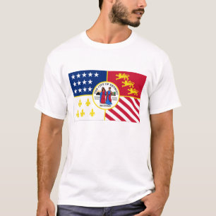 Camiseta Bandera de Detroit