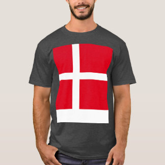 Camiseta Bandera de Dinamarca