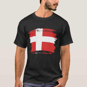 Camiseta Bandera de Dinamarca