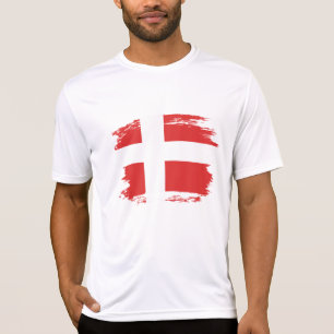 Camiseta Bandera de Dinamarca
