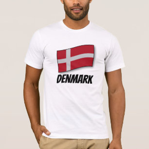 Camiseta Bandera de Dinamarca