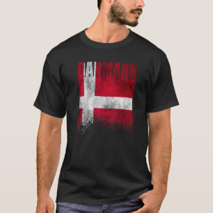 Camiseta Bandera de Dinamarca Bandera Danesa Escandinava Vi