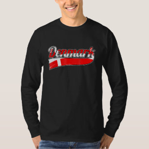 Camiseta Bandera de Dinamarca Hygge Copenhague Viking Danés