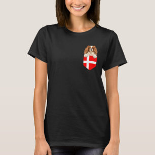 Camiseta Bandera De Dinamarca Juguete Inglés Perro Español 