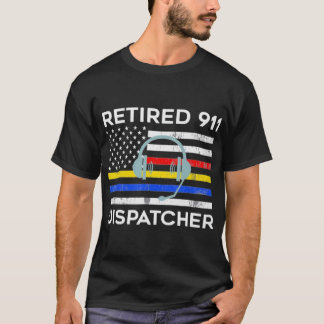 Camiseta Bandera de distribuidor 911 retirada