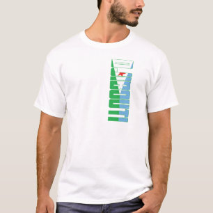 Camiseta Bandera de Djibouti