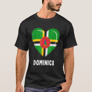 Camiseta Bandera de Dominica  dominicano