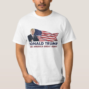 Camiseta Bandera de Donald Trump los E.E.U.U.