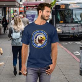 Camiseta Bandera de Eagle Emblem USA | Alumnos de la Fuerza