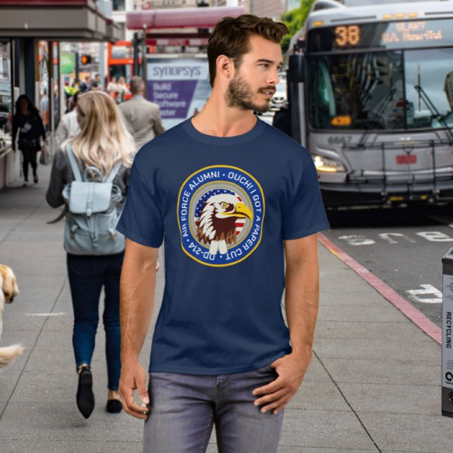 Camiseta Bandera de Eagle Emblem USA | Alumnos de la Fuerza (Subido por el creador)