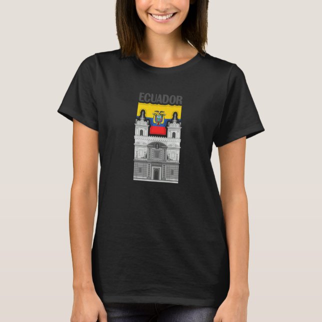 Camiseta Bandera de Ecuador 1 (Anverso)