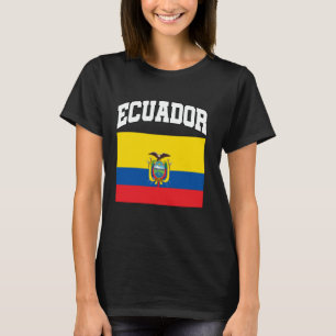 Camiseta Bandera de Ecuador Orgullosa Cultura Ecuatoriana
