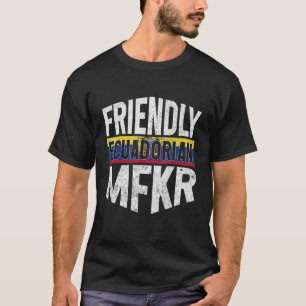 Camiseta Bandera de Ecuador Orgullosos ecuatorianos hombres