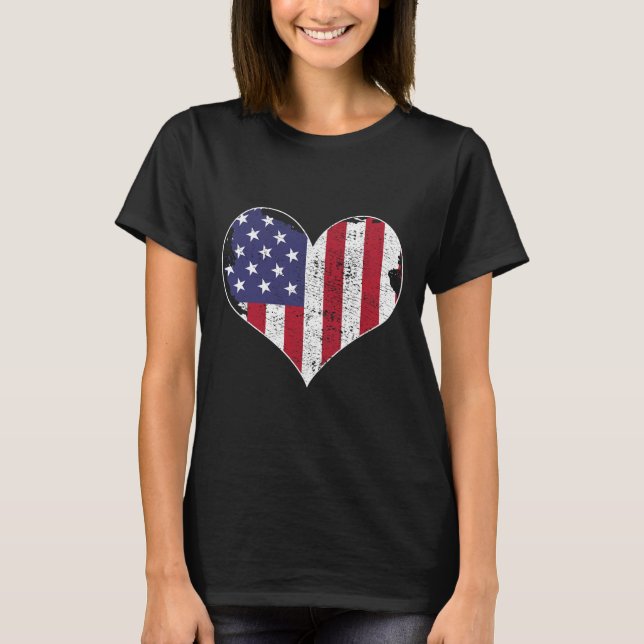 Camiseta Bandera de EE. UU.  (Anverso)