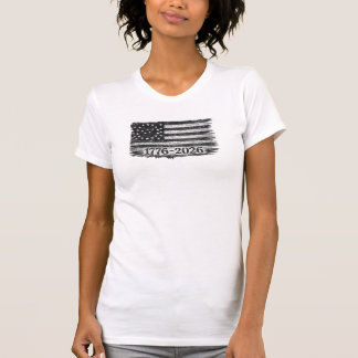 CAMISETA BANDERA DE EE. UU. 1776-2026 