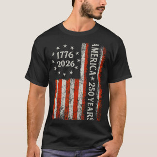 Camiseta Bandera de EE. UU. 250 años de aniversario 1776-20