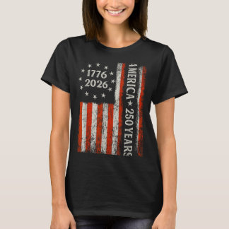 Camiseta Bandera de EE. UU. 250 años de aniversario 1776-20