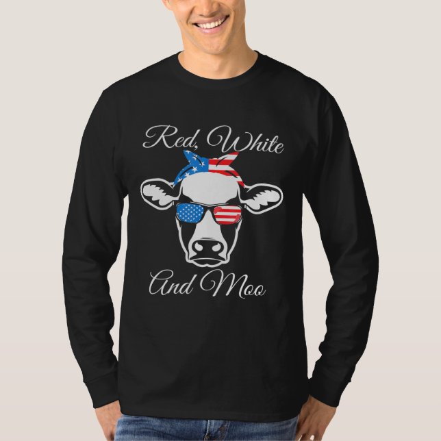 Camiseta Bandera De Ee.Uu. 4 De Ju (Anverso)