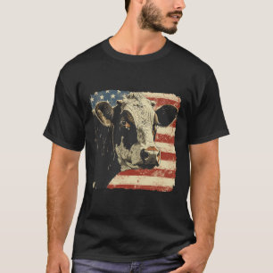 Camiseta Bandera De EE. UU. 4 De Julio Hombres Mujeres 