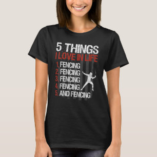 Camiseta Bandera De Ee. Uu. 5 Cosas Que Amo En La Vida