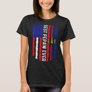 Camiseta Bandera De Ee.Uu. Bandera Liechtenstein Mejor Fami