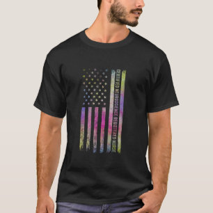 Camiseta Bandera de EE. UU. CNRN Enfermera Registrada Certi