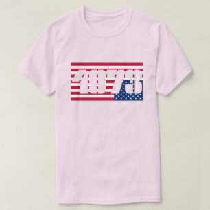 Camiseta Bandera de EE.UU. de 1973 con derechos de aborto c