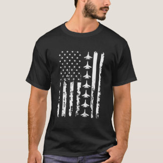 Camiseta Bandera De Ee.Uu. De Color Blanco Rojo Juguetes Pa