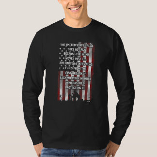 Camiseta Bandera De Ee. Uu.  De Dos Caras Patriótica En Hon