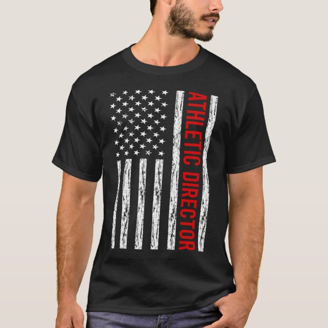 Camiseta Bandera de EE. UU. - Director Atlético (Anverso)
