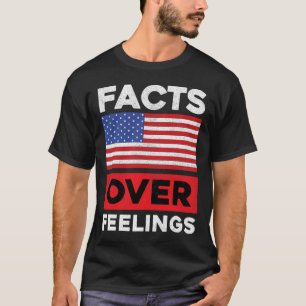 Camiseta Bandera de EE. UU. Estados Unidos Hechos sobre Sen