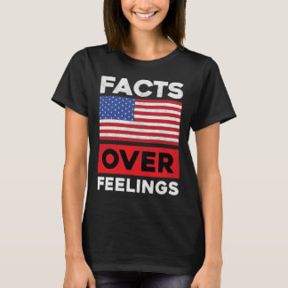 Camiseta Bandera De Ee. UU. Estados Unidos Hechos Sobre Sen