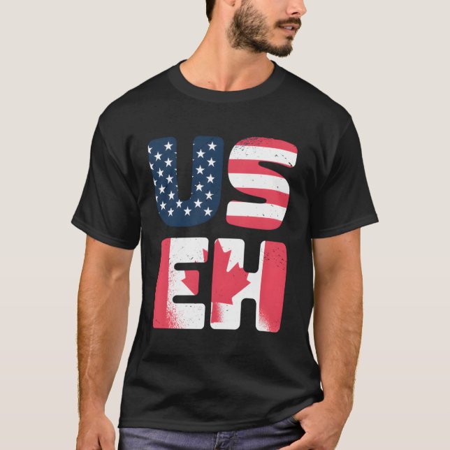 Camiseta Bandera De Ee.Uu. Para Las Raíces Estadounidenses  (Anverso)