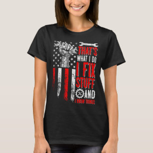 Camiseta Bandera de EE.UU. que es lo que hago para arreglar