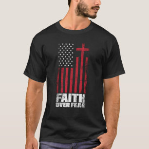 Camiseta Bandera de EEUU Fe Patriótica Estadounidense Por O