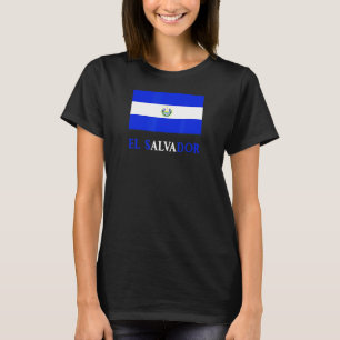 Camiseta Bandera de El Salvador Bandera Salvadorea País Sal