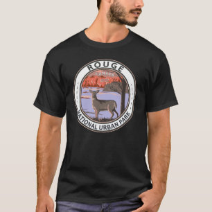 Camiseta Bandera de época del Parque Urbano Nacional Rouge