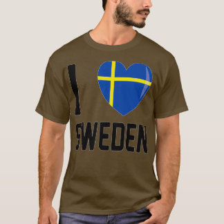 Camiseta Bandera de Escandinavia de Suecia