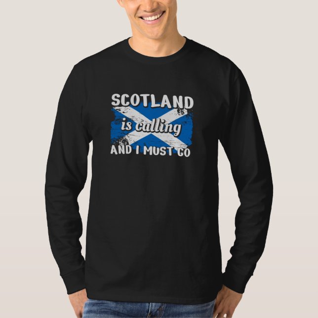 Camiseta Bandera de Escocia (Anverso)