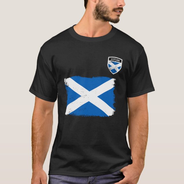 Camiseta Bandera de Escocia (Anverso)
