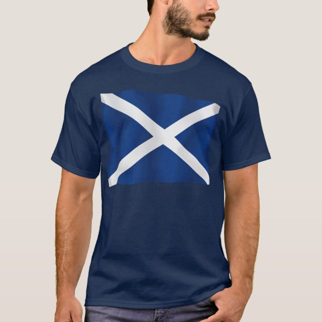 Camiseta Bandera de Escocia (Anverso)